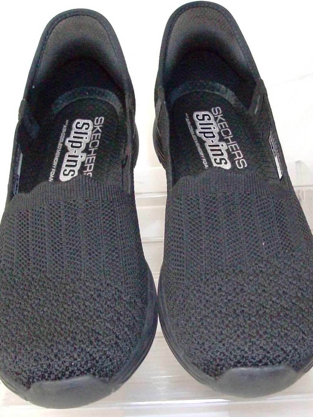 Skechers Women's Slip-ins Seager Washable Shoes Believe It Black Size 7M
